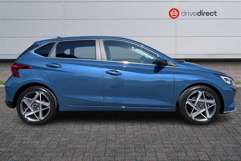 Hyundai I20 1.0 T-gdi Tech Line Hatchback Dct Euro YW26EZK Blue #2