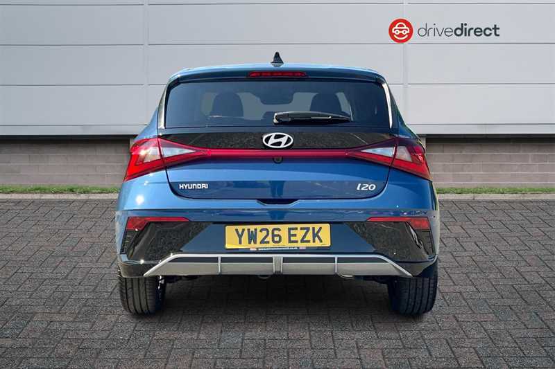 Hyundai I20 1.0 T-gdi Tech Line Hatchback Dct Euro YW26EZK Blue #4