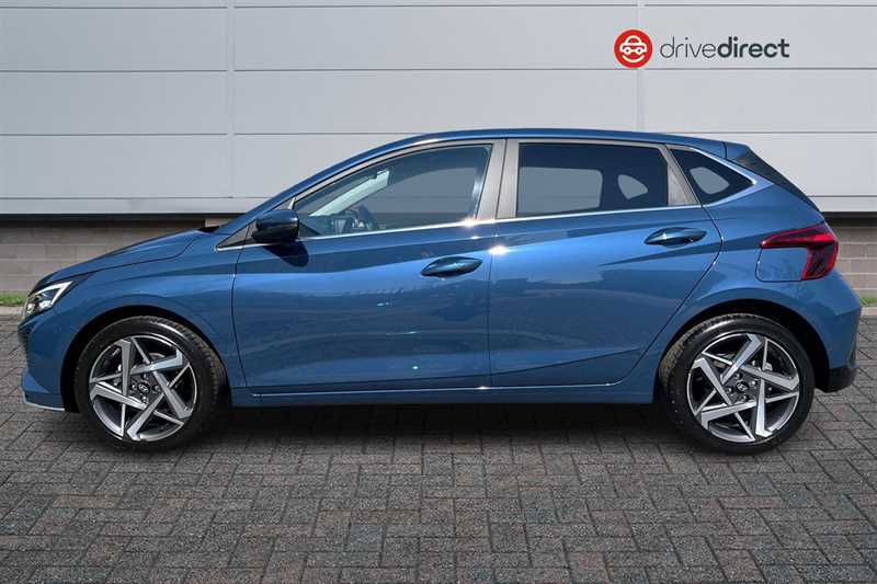 Hyundai I20 1.0 T-gdi Tech Line Hatchback Dct Euro YW26EZK Blue #6