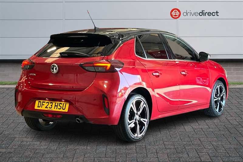 Vauxhall Corsa 1.2 Turbo Ultimate Hatchback Eur DF23HSU Red #3