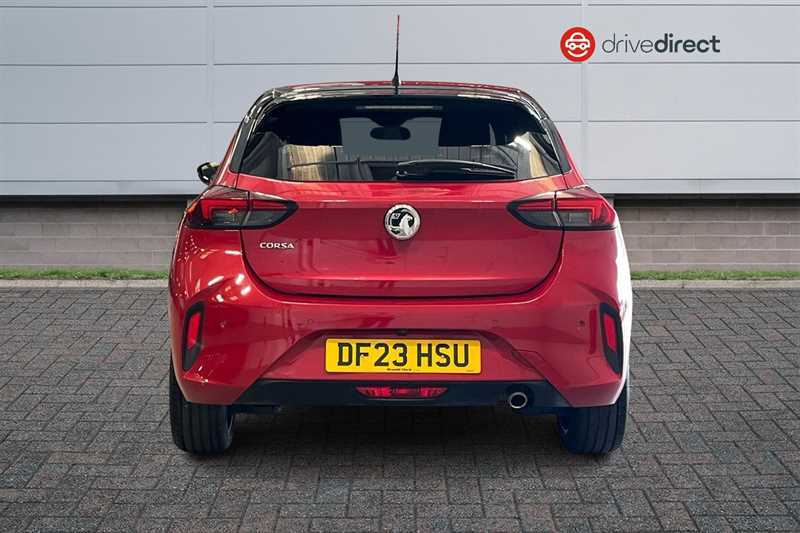 Vauxhall Corsa 1.2 Turbo Ultimate Hatchback Eur DF23HSU Red #4