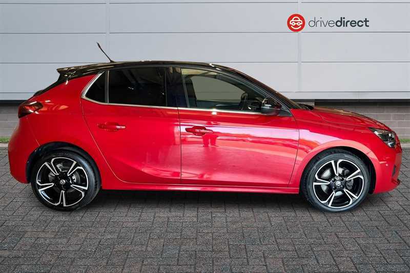 Vauxhall Corsa 1.2 Turbo Ultimate Hatchback Eur DF23HSU Red #2