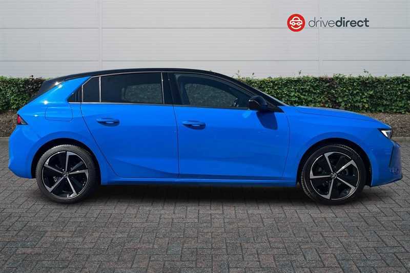 Vauxhall Astra 1.2 Turbo Griffin Hatchback Euro HT26ZKX Blue #2