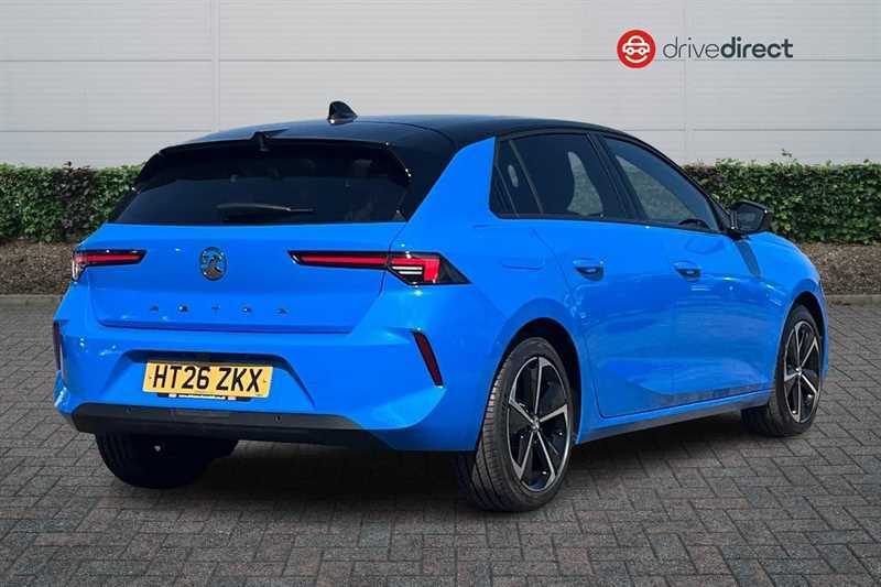 Vauxhall Astra 1.2 Turbo Griffin Hatchback Euro HT26ZKX Blue #3