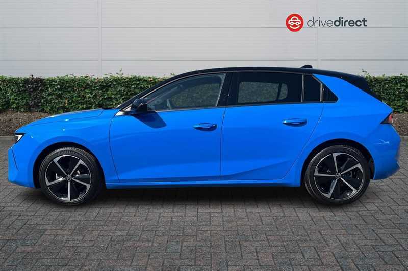 Vauxhall Astra 1.2 Turbo Griffin Hatchback Euro HT26ZKX Blue #6