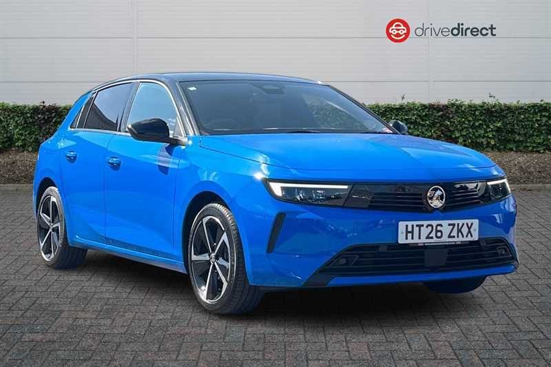 Vauxhall Astra 1.2 Turbo Griffin Hatchback Euro HT26ZKX Blue