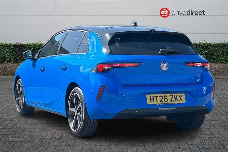 Vauxhall Astra 1.2 Turbo Griffin Hatchback Euro HT26ZKX Blue #5