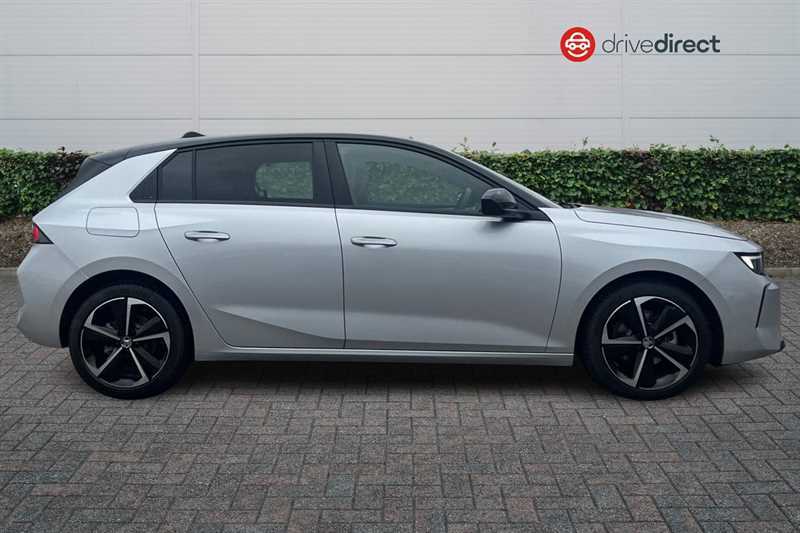 Vauxhall Astra 1.2 Turbo Griffin Hatchback Euro HT26ZSP Silver #2