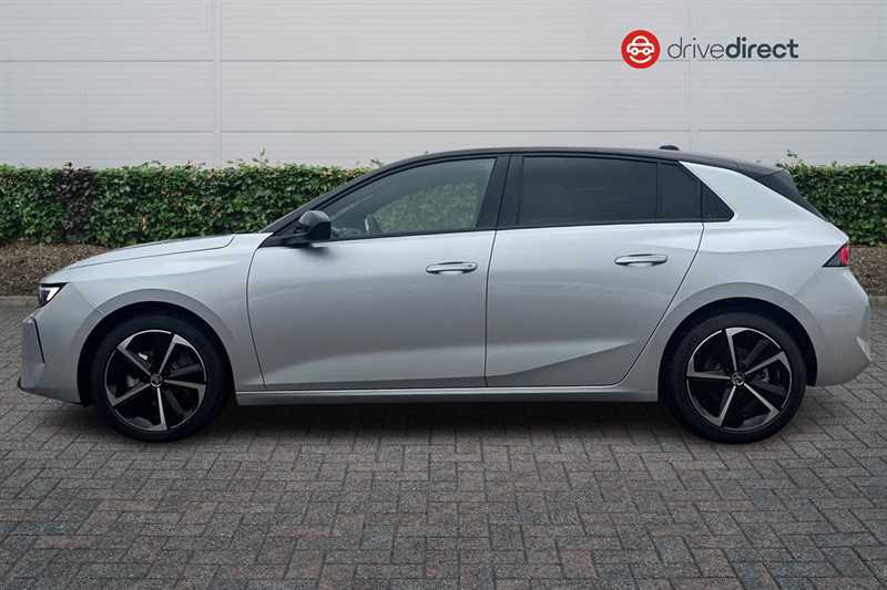 Vauxhall Astra 1.2 Turbo Griffin Hatchback Euro HT26ZSP Silver #6