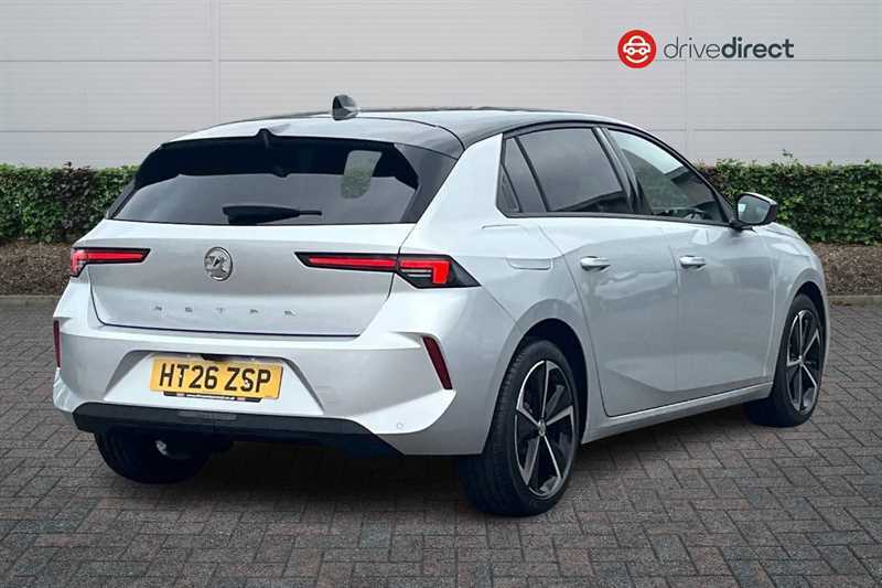 Vauxhall Astra 1.2 Turbo Griffin Hatchback Euro HT26ZSP Silver #3