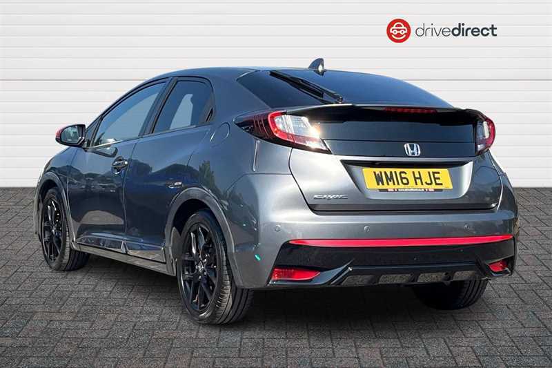 Honda Civic 1.8 I-vtec Sport Navi Hatchback Manua WM16HJE Silver #5
