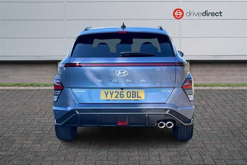 Hyundai Kona 1.6 H-gdi N Line S Suv Hybrid Dct Euro Blue #4