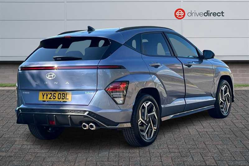 Hyundai Kona 1.6 H-gdi N Line S Suv Hybrid Dct Euro Blue #3