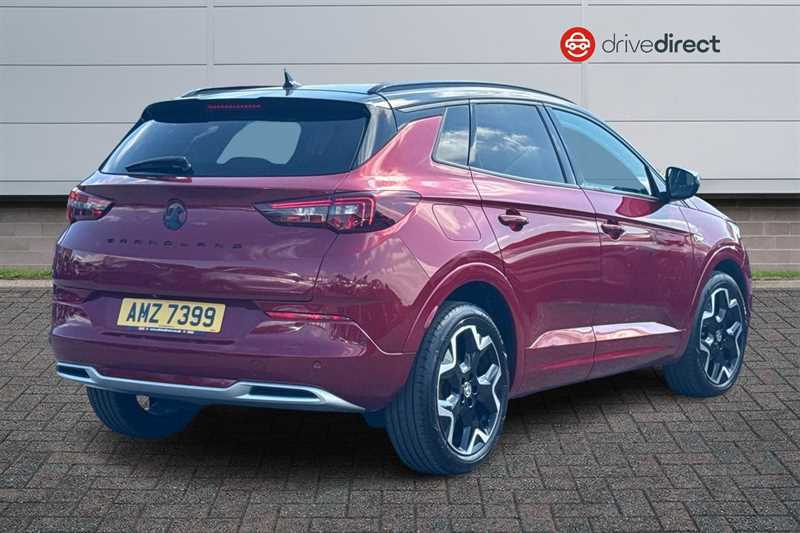 Vauxhall Grandland 1.2 Turbo Ultimate Suv Euro 6 S AMZ7399 Red #3