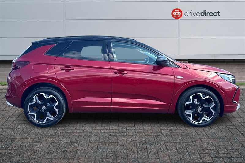 Vauxhall Grandland 1.2 Turbo Ultimate Suv Euro 6 S AMZ7399 Red #2