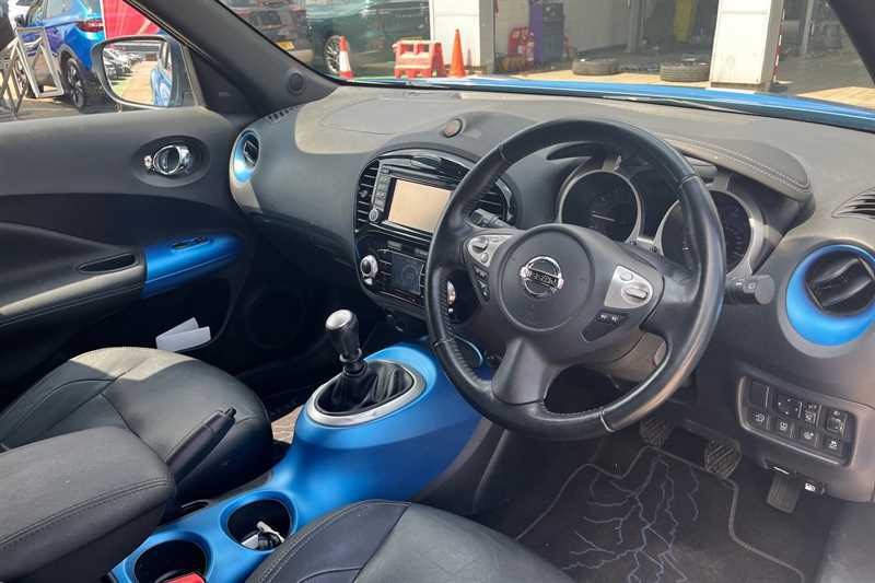 Nissan Juke 2018 1.6 Tekna Suv Euro 6 112 P Blue #13