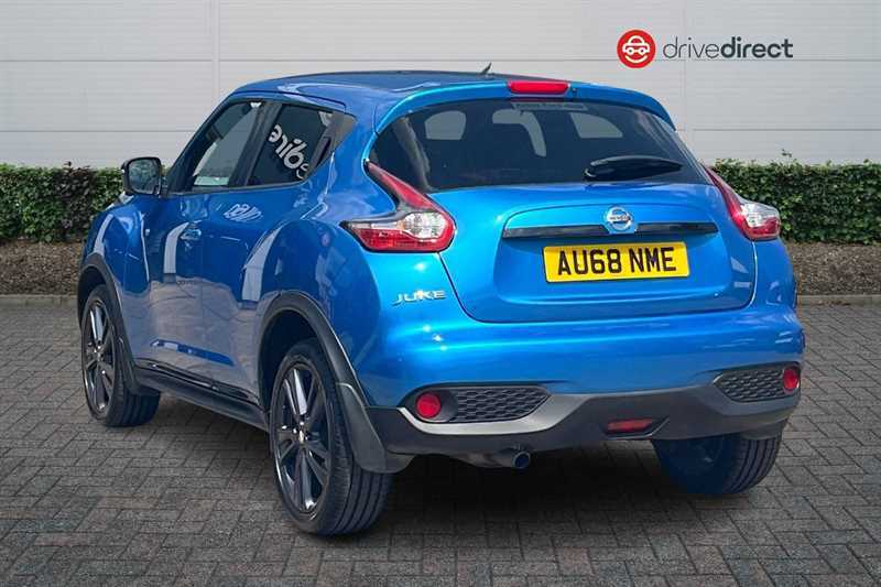 Nissan Juke 2018 1.6 Tekna Suv Euro 6 112 P Blue #4