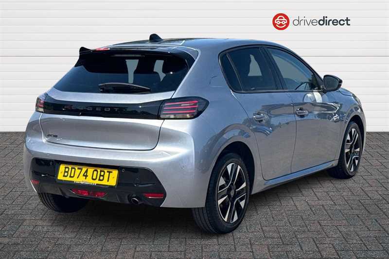 Peugeot 208 1.2 Puretech Allure Hatchback Eu BD74OBT Grey #3