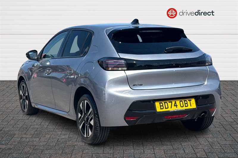 Peugeot 208 1.2 Puretech Allure Hatchback Eu BD74OBT Grey #5