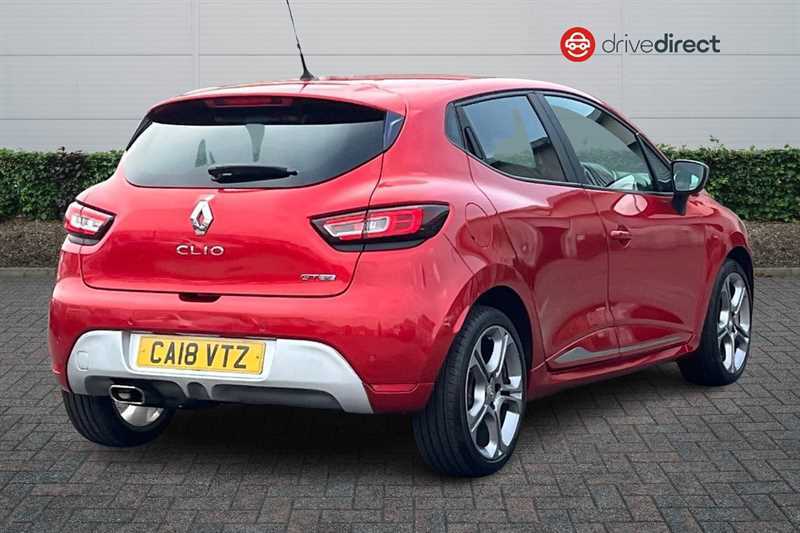 Renault Clio 0.9 Tce Gt Line Hatchback Euro 6 CA18VTZ Red #3