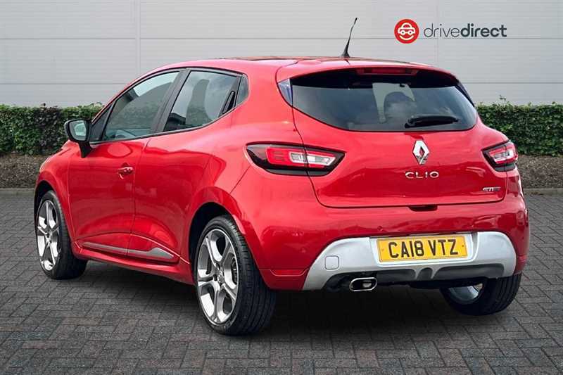 Renault Clio 0.9 Tce Gt Line Hatchback Euro 6 CA18VTZ Red #5
