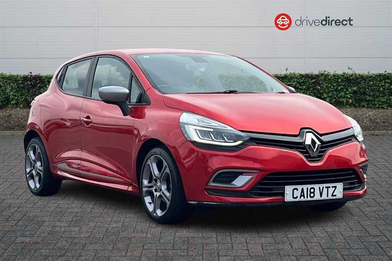 Renault Clio 0.9 Tce Gt Line Hatchback Euro 6 CA18VTZ Red