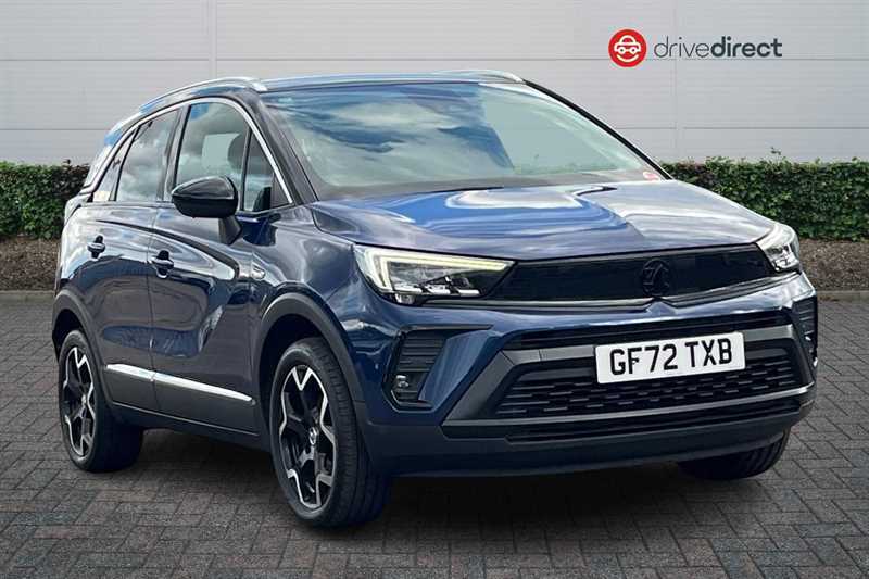 Vauxhall Crossland 1.2 Turbo Ultimate Suv Euro 6 S Blue