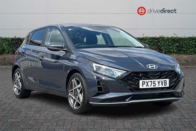 Hyundai I20 1.0 T-gdi Premium Hatchback Euro PX75YVB Grey