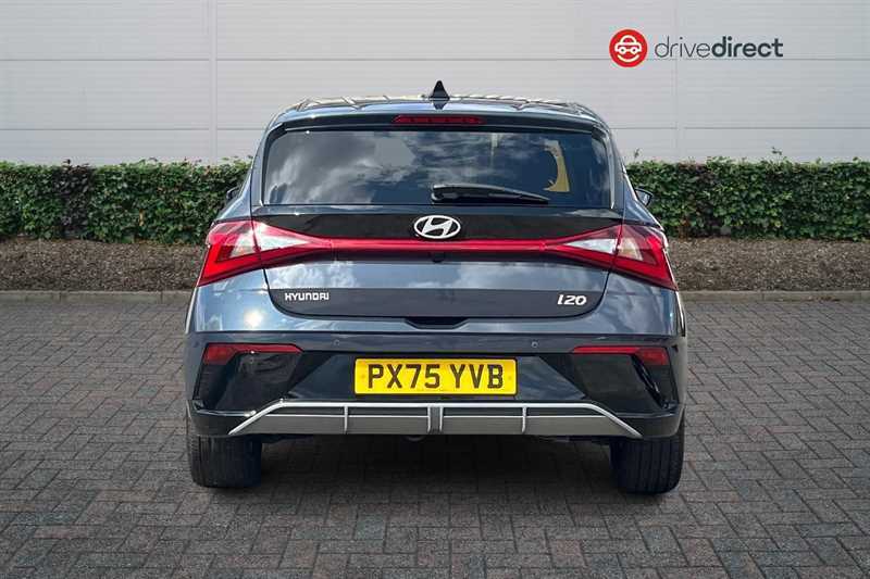 Hyundai I20 1.0 T-gdi Premium Hatchback Euro PX75YVB Grey #4
