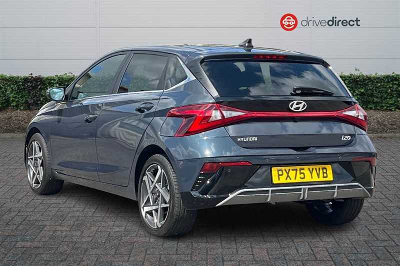 Hyundai I20 1.0 T-gdi Premium Hatchback Euro PX75YVB Grey #5