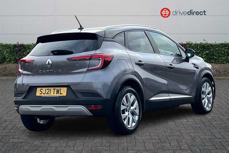 Renault Captur 1.0 Tce Iconic Suv Euro 6 Ss SJ21TWL Grey #3