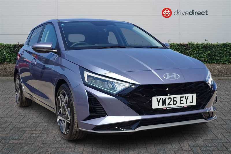 Hyundai I20 1.0 T-gdi Tech Line Hatchback Dct Euro Blue
