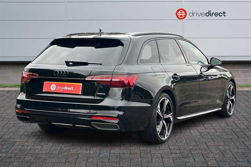 Audi A4 Avant 2.0 Tdi 40 Black Edition Estate S Troni Black #3