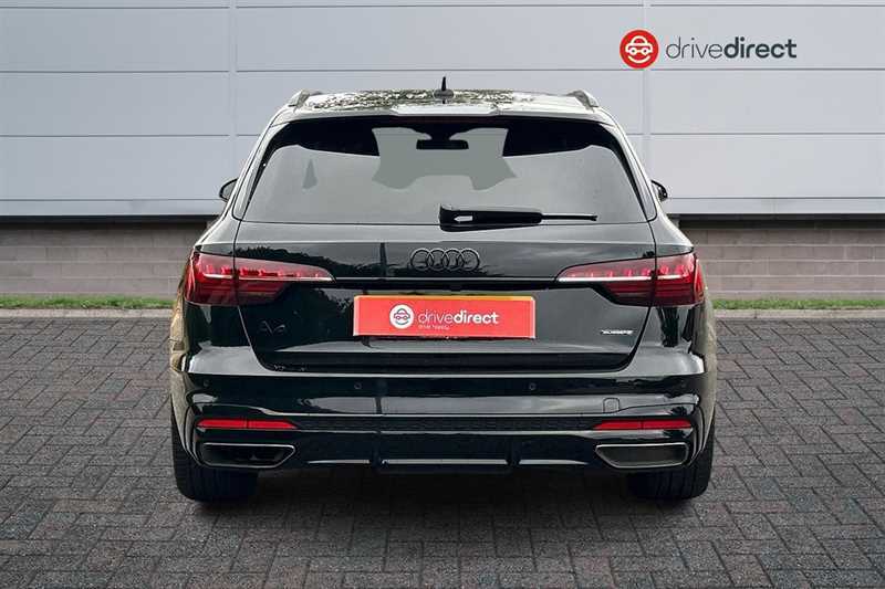 Audi A4 Avant 2.0 Tdi 40 Black Edition Estate S Troni Black #4