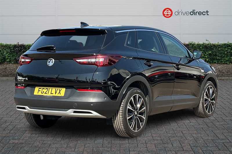 Vauxhall Grandland X 1.2 Turbo Elite Nav Suv 8Spd Euro Black #3