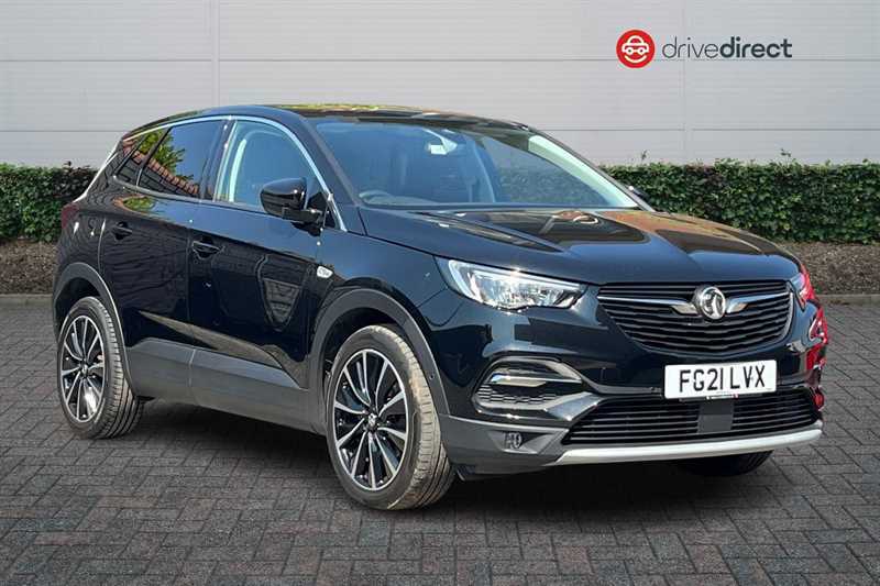 Vauxhall Grandland X 1.2 Turbo Elite Nav Suv 8Spd Euro Black