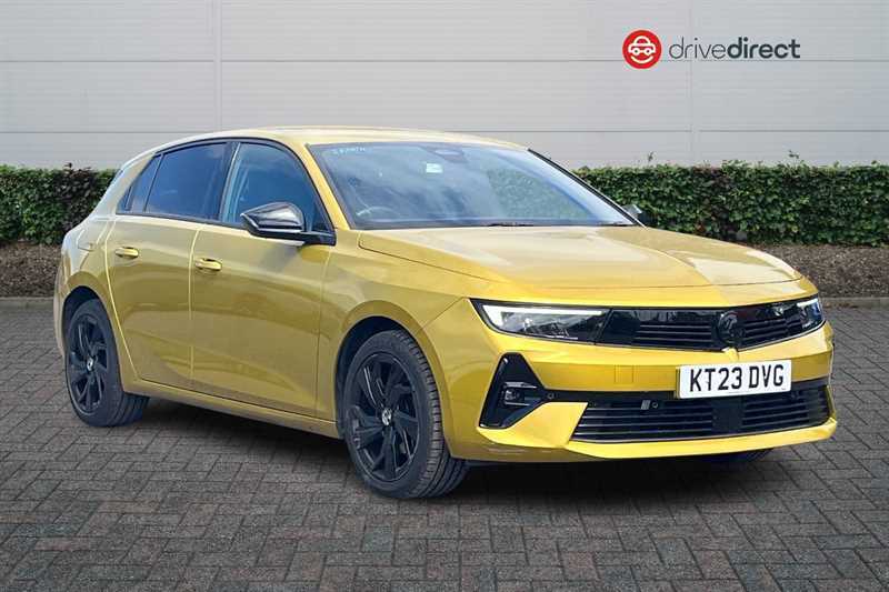 Vauxhall Astra 1.2 Turbo Gs Hatchback Euro 6 Ss Yellow