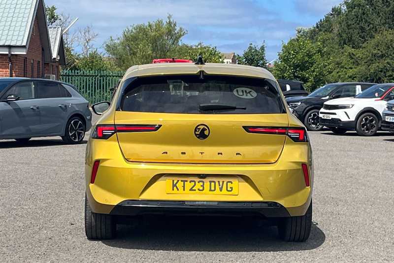 Vauxhall Astra 1.2 Turbo Gs Hatchback Euro 6 Ss KT23DVG Yellow #3