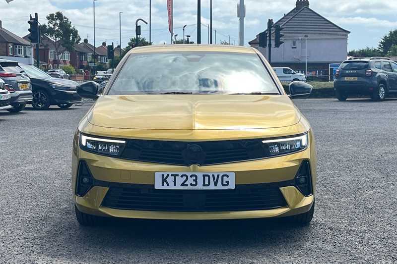 Vauxhall Astra 1.2 Turbo Gs Hatchback Euro 6 Ss KT23DVG Yellow #4