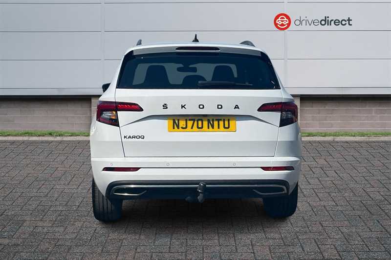 Skoda Karoq 1.5 Tsi Act Sportline Suv Dsg Euro 6 S White #4