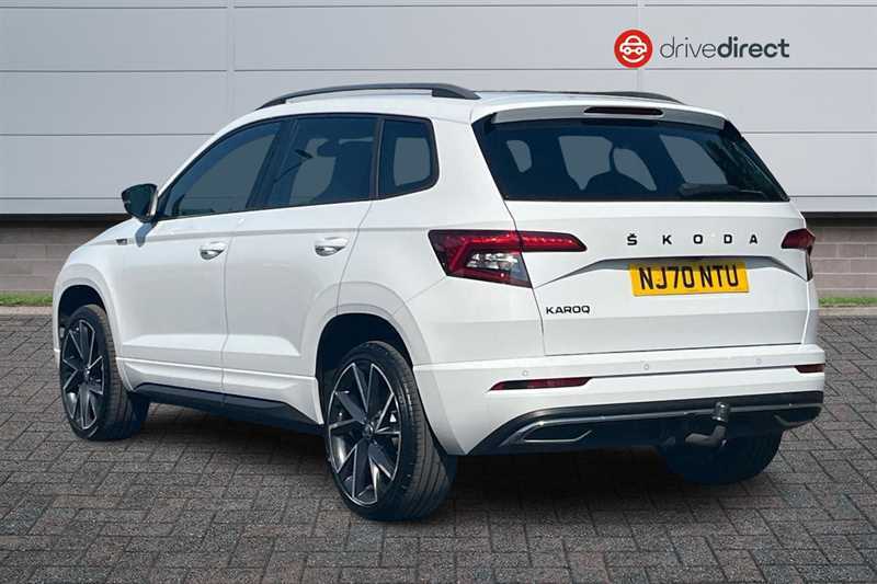 Skoda Karoq 1.5 Tsi Act Sportline Suv Dsg Euro 6 S White #5