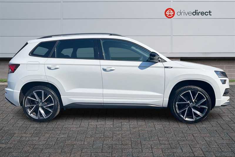 Skoda Karoq 1.5 Tsi Act Sportline Suv Dsg Euro 6 S White #2