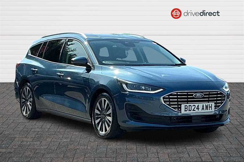 Ford Focus 1.0T Ecoboost Mhev Titanium X Estate Hy Blue