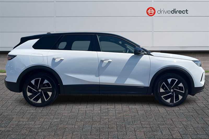 Vauxhall Grandland 1.2 Gs Suv Hybrid E-dct Euro 6 Ss 1 DC74NAO White #2