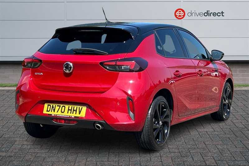 Vauxhall Corsa 1.2 Turbo Sri Premium Hatchback DN70HHV Red #3