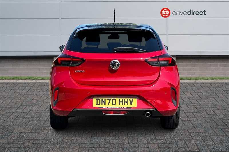 Vauxhall Corsa 1.2 Turbo Sri Premium Hatchback DN70HHV Red #4