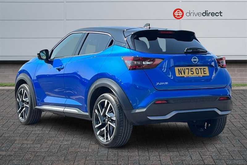 Nissan Juke 1.0 Dig-t Tekna Suv Dct Euro 6 S NV75OTE Blue #5