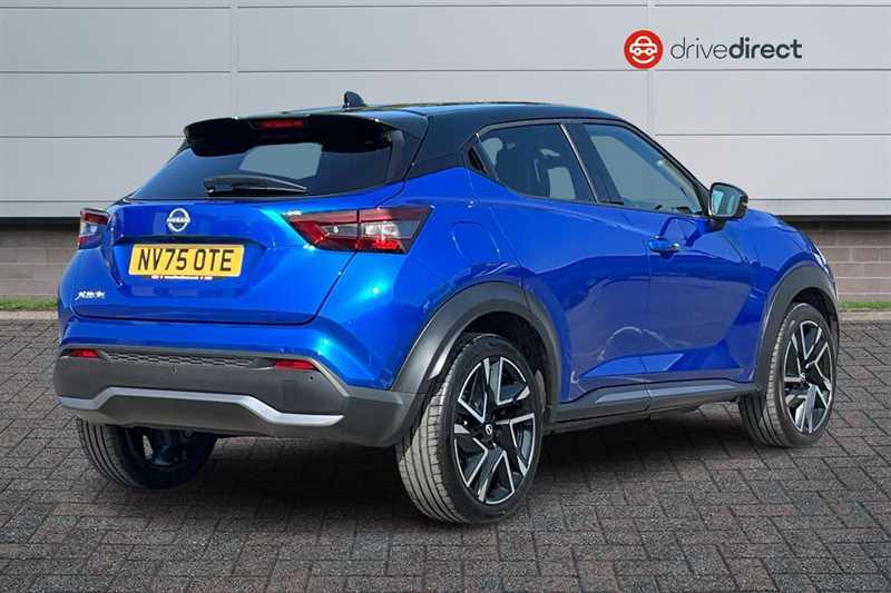 Nissan Juke 1.0 Dig-t Tekna Suv Dct Euro 6 S NV75OTE Blue #3