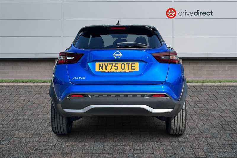 Nissan Juke 1.0 Dig-t Tekna Suv Dct Euro 6 S NV75OTE Blue #4