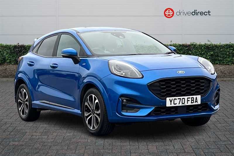Ford Puma 1.0T Ecoboost Mhev St-line Suv E Blue